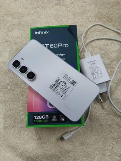 Infinix Hot 60 pro full warranty Ram 16 Rom 128