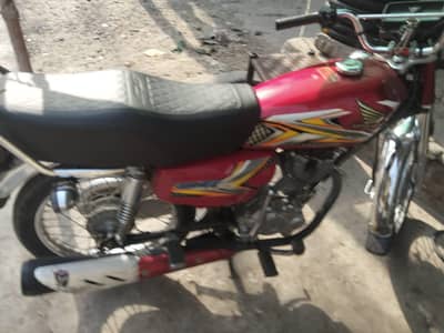 cg 125 24/25 model Hein use bike