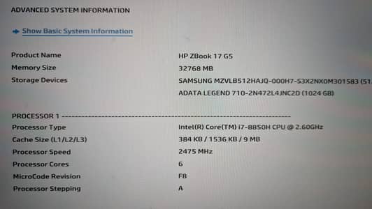Hp zbook 17 G5 heavy power full machine for gaming and coding