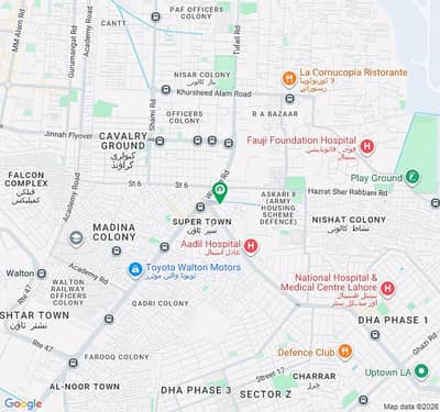 4 Marla plot for sale in New super town near DHA main Boulevard