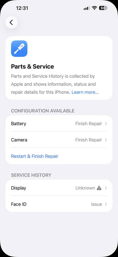 iPhone 15 Pro max he phone gira tire guzer gya part for sale