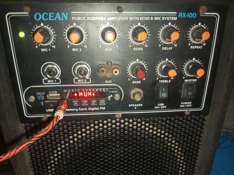 Ocean Amplifier with echo &, mic system 3
