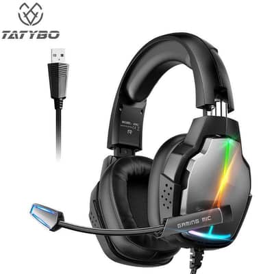 TATYOB XW2 USB 7.1 GAMiNG HEADPHONE NOiSE CANCELLATiON MiC