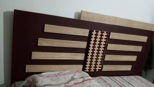 bedroom set with four door cupboard