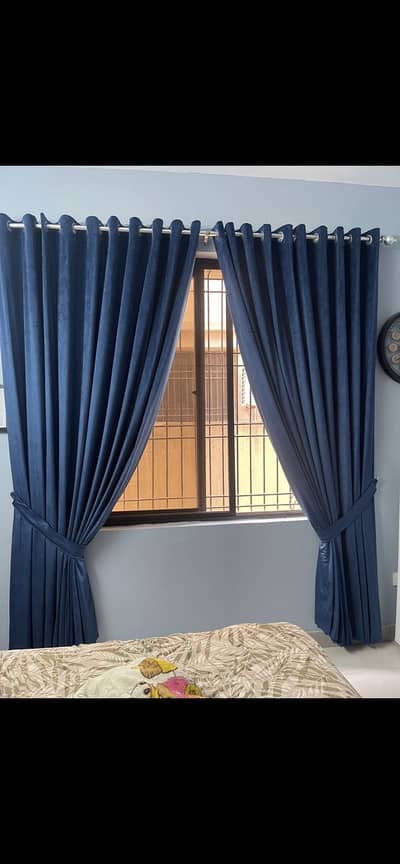 Premium Curtains - 2 set, 4 pieces, Attractive colours