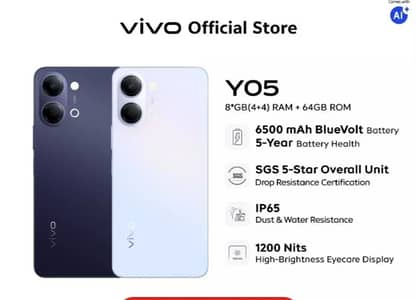 Vivo y05 full warranty without box Egadget done