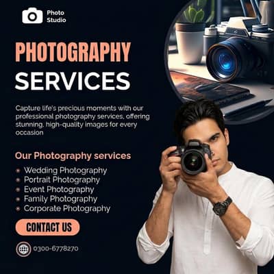 Professional Photographer Available in Islamabad