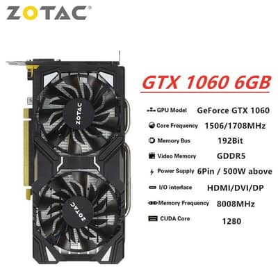 GTX 1060 6GB all okay