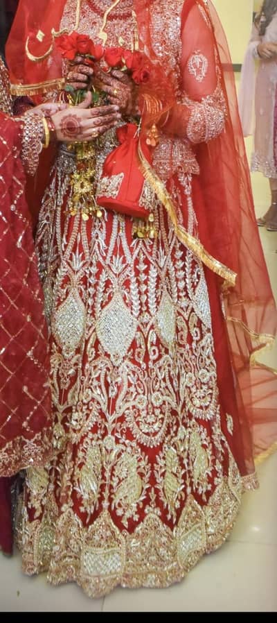 Red Bridal Lehnga