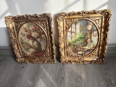 antique vintage style frames