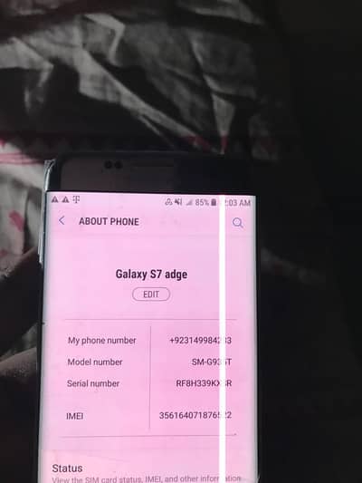 Samsung s7 adge offical pta approved