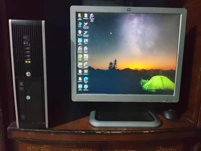 HP Compaq Elite 8300 SFF + Monitor LCD HP Compaq lE1711