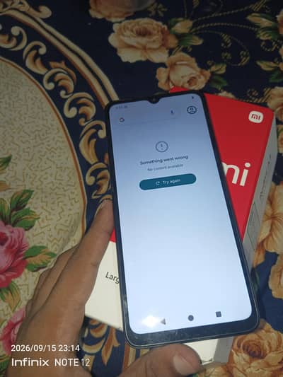 Redmi a3 4gb 128gb only box