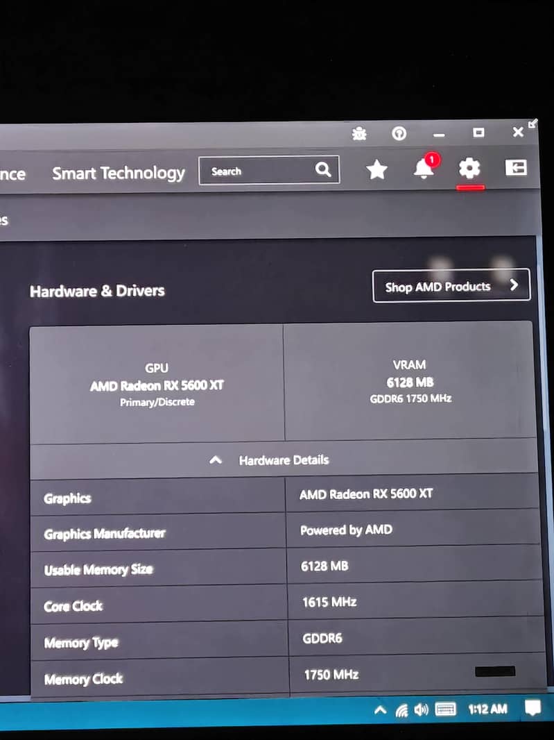 AMD Rx 5600xt 1