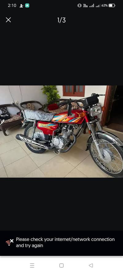 Honda 125 full new condition