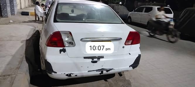 Honda Civic 2001 — Well Maintained & Clean Condition