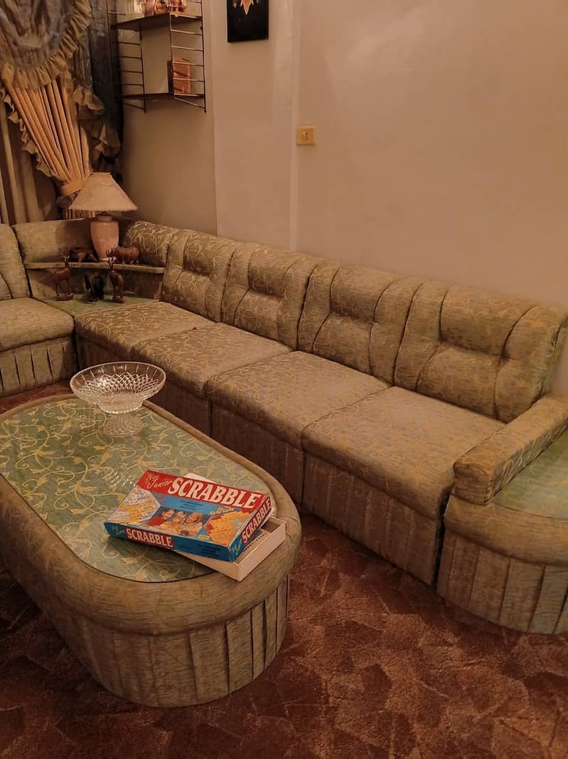 10 piece L shape sofa set 1