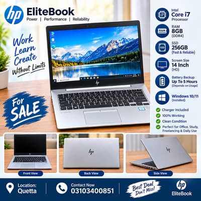 Core i7 Laptop – Excellent Condition | Fast & Powerful