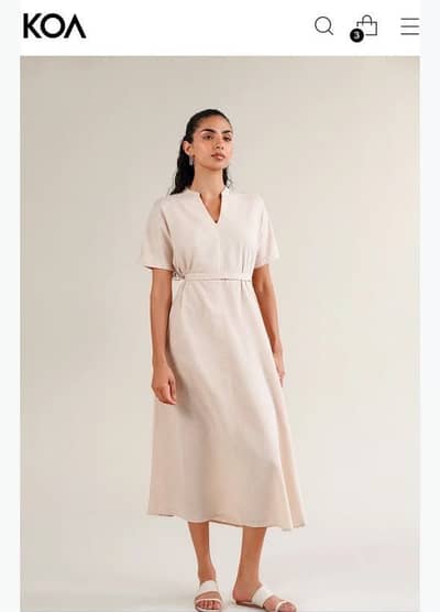 Brand new tagged koa dress for sell, Size Large