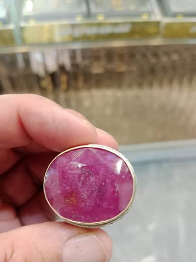 GEMSTONES RUBY RING FROM AFGHANISTAN