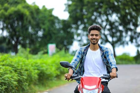 bike driver for pickup&drop