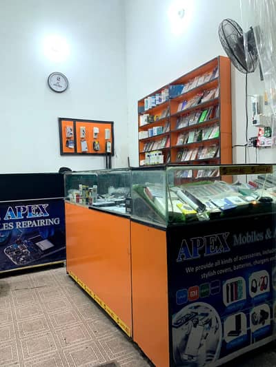 Complete Mobile Shop Setup & Stock For Sale Faisalabad