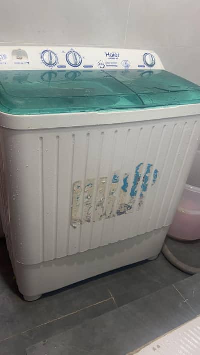 haier washing machine