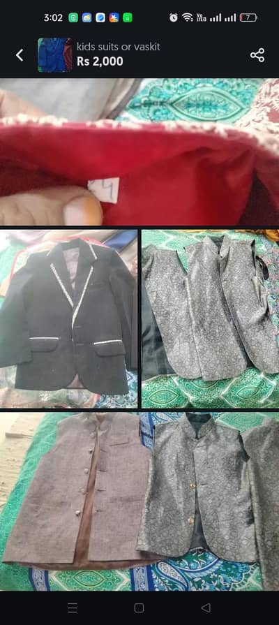 coat , vaskit and Prince coat