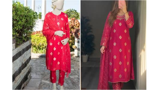 Three piece suit embroidered suit