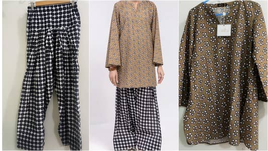 Almirah stitched coards lawn two piece