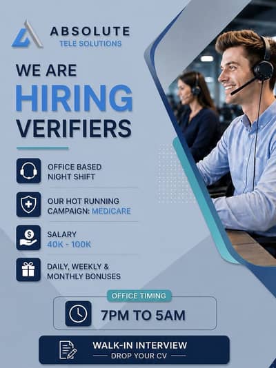 Hiring Male & Female Staff For Call Center