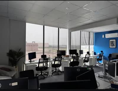 Vip furnished office for rent in johar town 50 to 60 person sitting