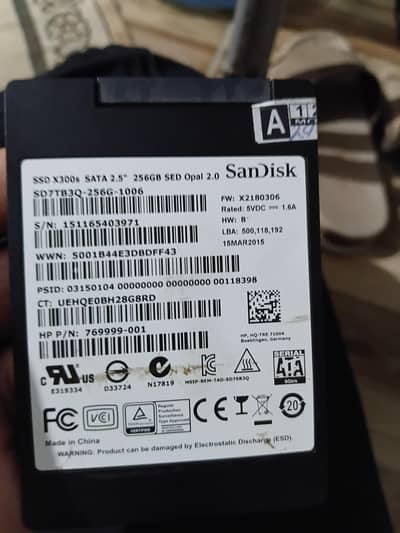 Hikvision E100 256GB SSD (Bundle or Individual)