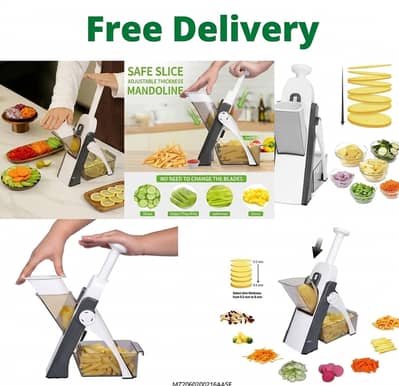 5-in-1 Multi-Functional Vegetable & Fruit Slicer