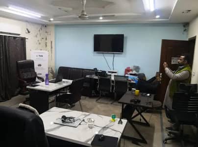 Fully furnished office for rent in model town link road