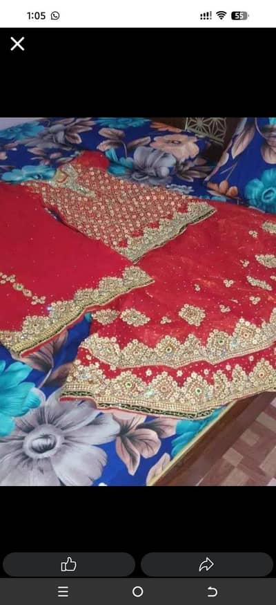 Bridal sharara