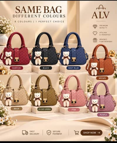 “Ladies Hand Bag – Stylish & Elegant Women’s Bag | Brand New”