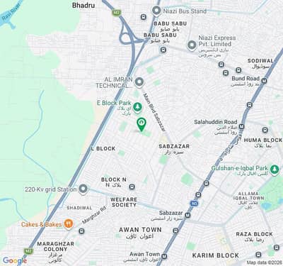 Gorgeous 20 Marla Residential Plot For sale Available In Sabzazar Scheme