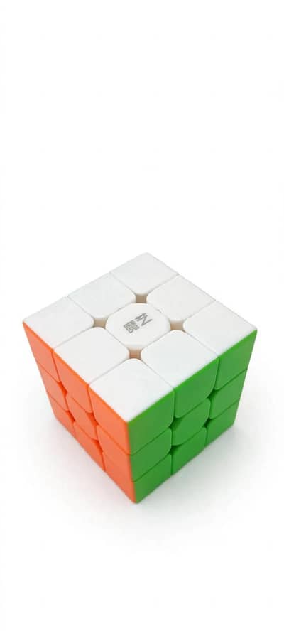 QY 3x3 Rubik's Cube - Speed Puzzle Toy - Used