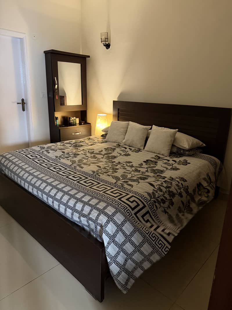 Bed, Wardrobe, Dressing,  Corner stand 0