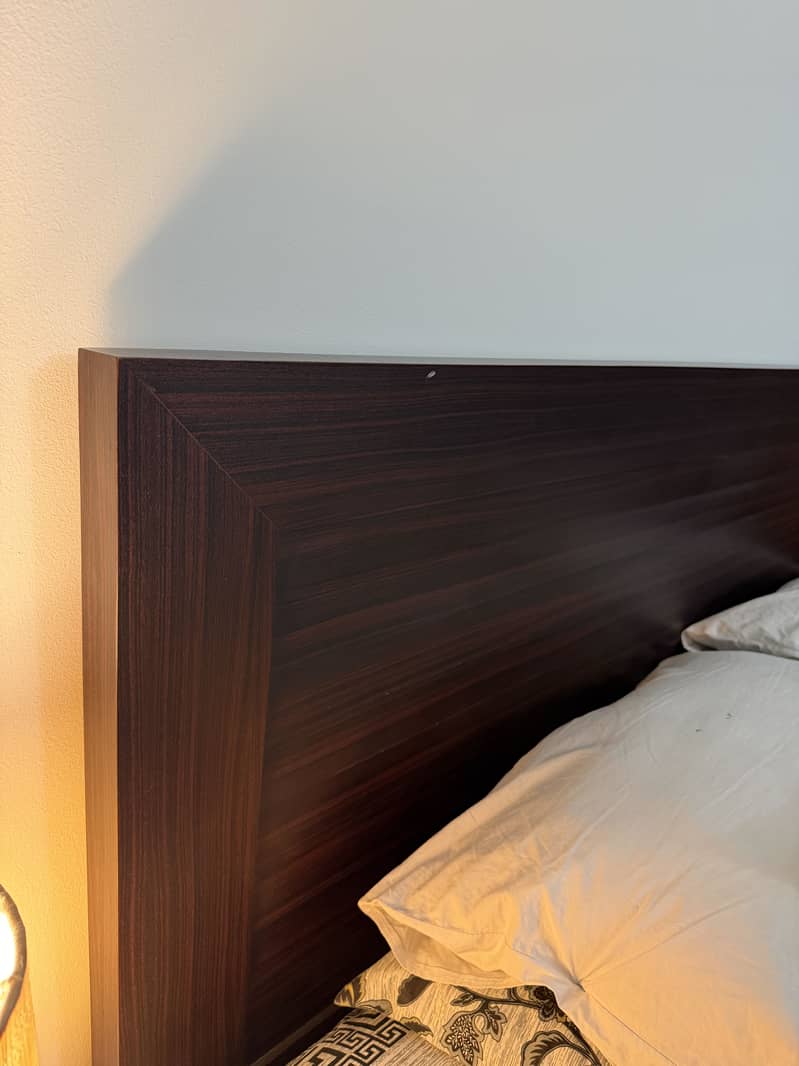 Bed, Wardrobe, Dressing,  Corner stand 1
