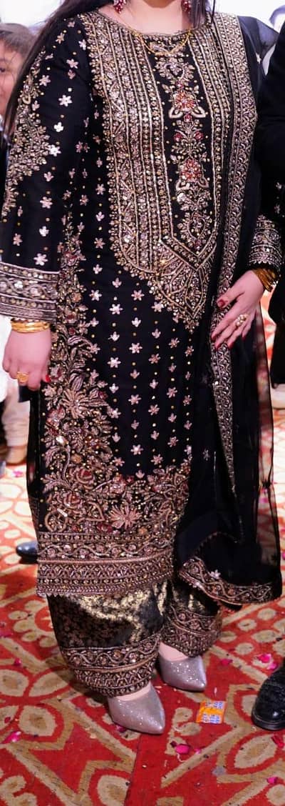 Heavy Embroidery Dress .