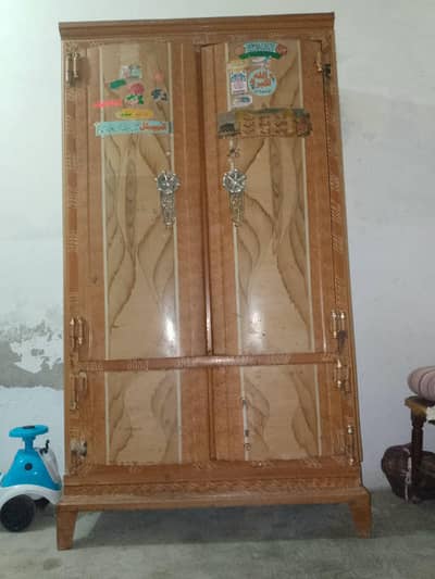a clothing wardrobe