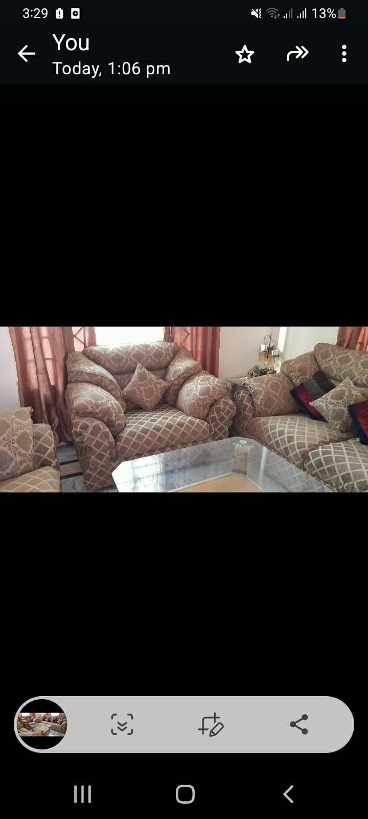 6seter sofa 0