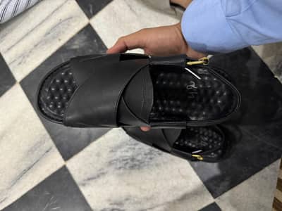 Premium Custom Made / Handmade Leather Peshawari Chappal