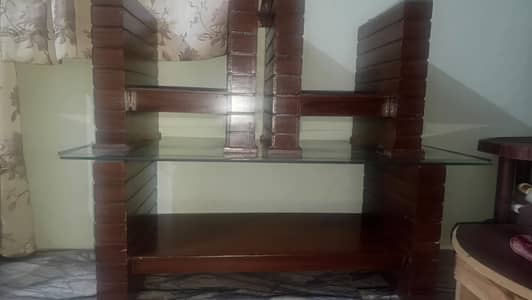 wooden three tables