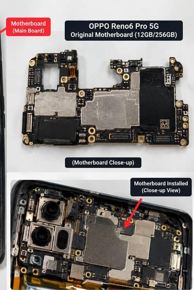 oppo Reno 6 pro motherboard