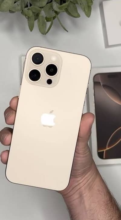 iPhone 16 Pro Max 256GB PTA  Desert Titanium