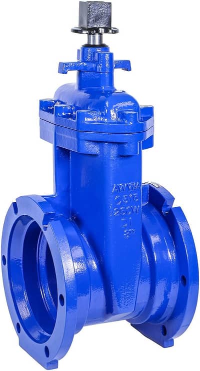 8" water valve