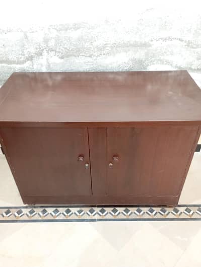 Wooden Iron Stand